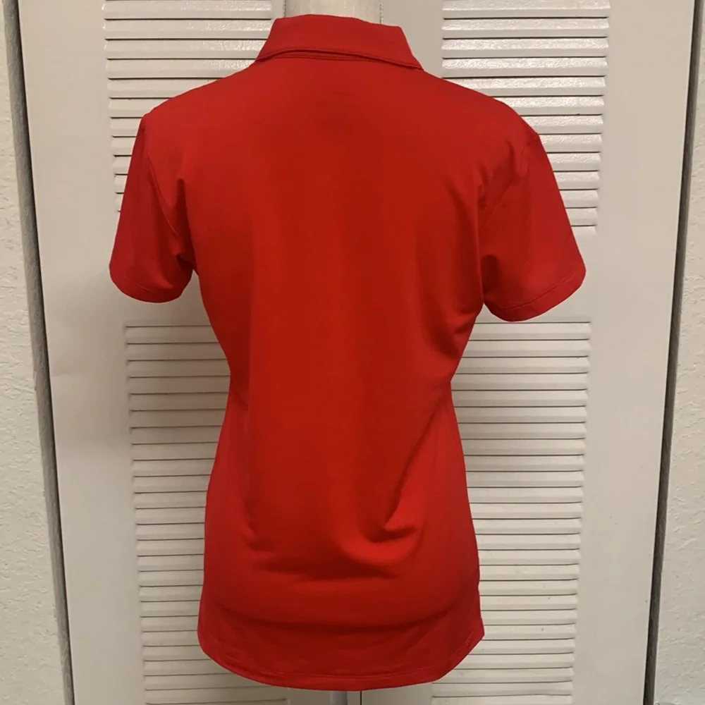 NIKE Ole Miss Red Dri-Fit Polo Shirt